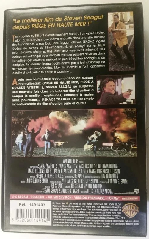 Toxic Menace Steven Seagal on VHS – photo 4